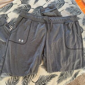 Under Armour Women’s Charcoal Athletic sweat pants